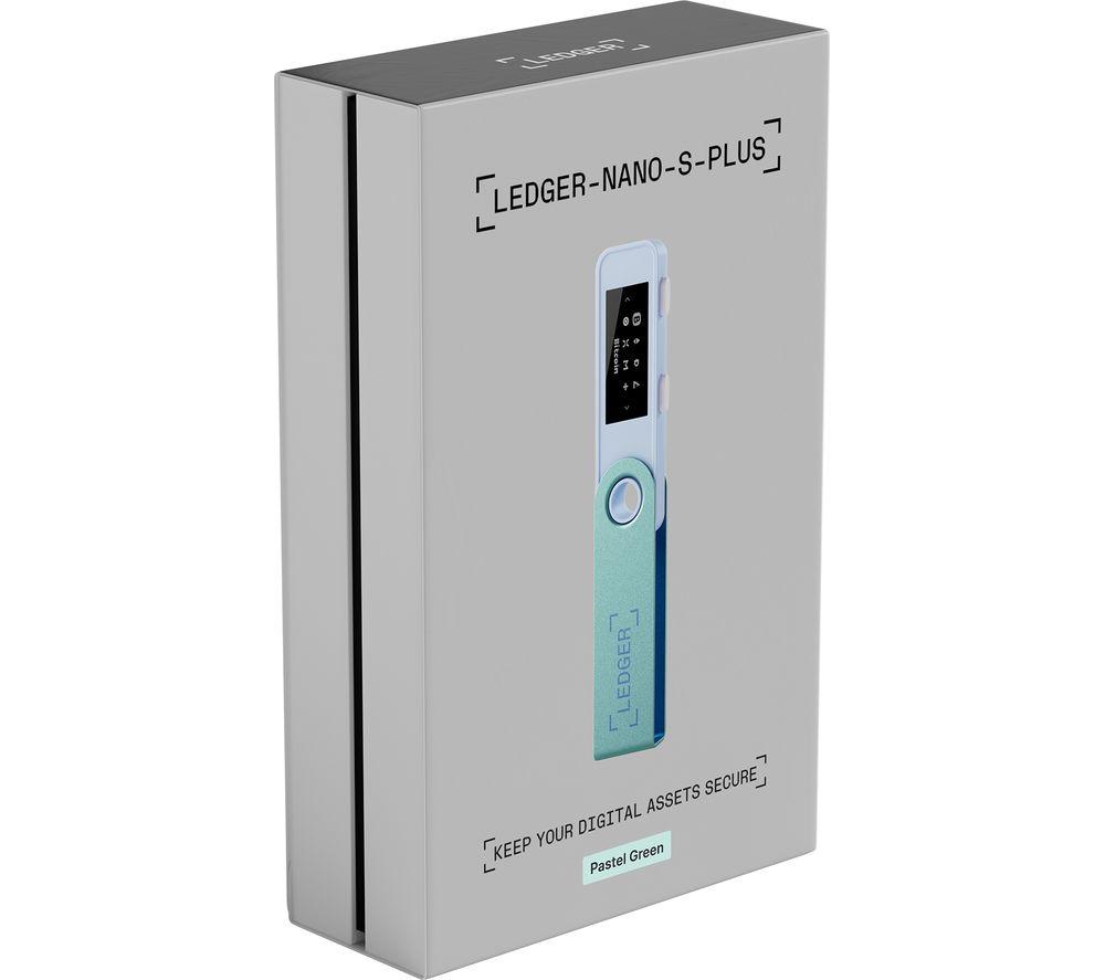 LEDGER Nano S Plus Hardware Wallet - Pastel Green image number 9 of 9