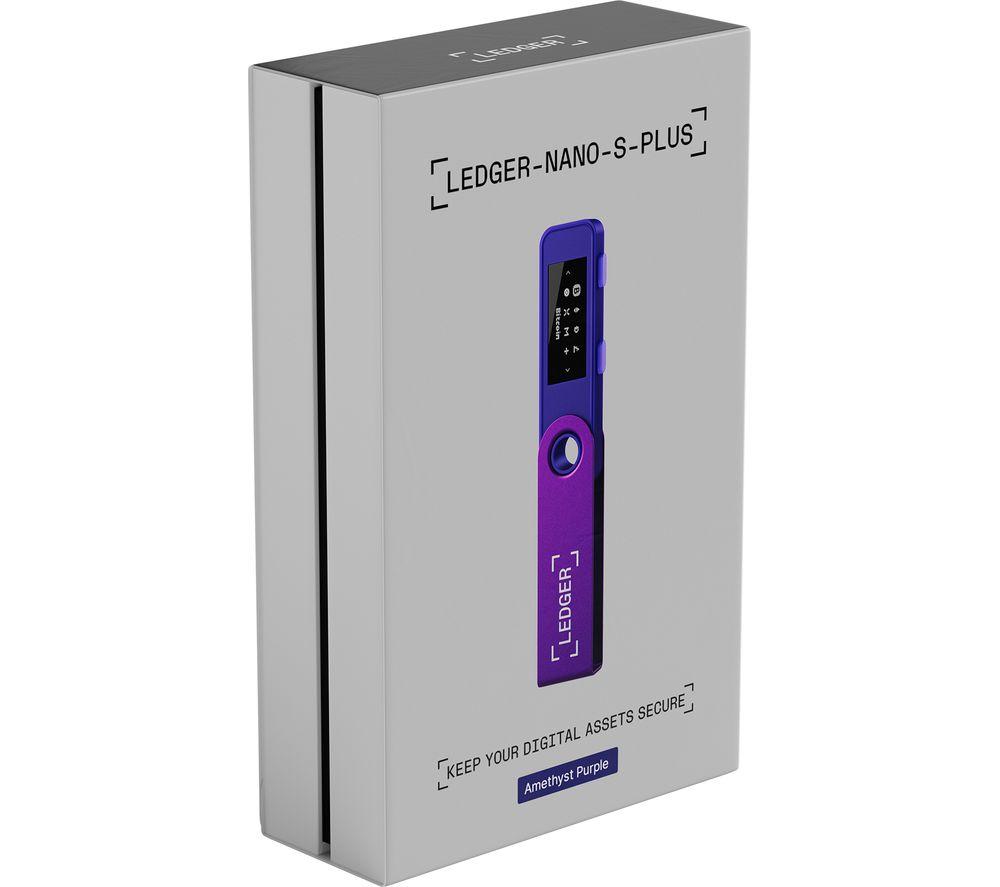 LEDGER Nano S Plus Hardware Wallet - Amethyst Purple image number 4 of 10
