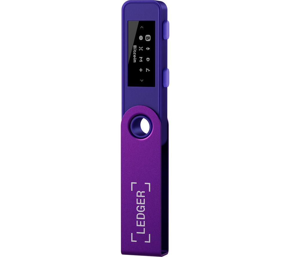 LEDGER Nano S Plus Hardware Wallet - Amethyst Purple image number 10 of 10