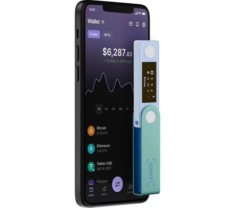 LEDGER Nano X Hardware Wallet - Pastel Green image number 6 of 9