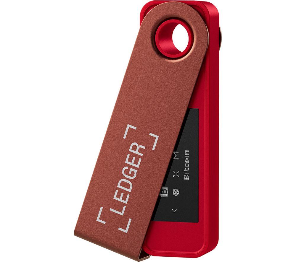 LEDGER Nano S Plus Hardware Wallet - Ruby Red image number 2 of 9