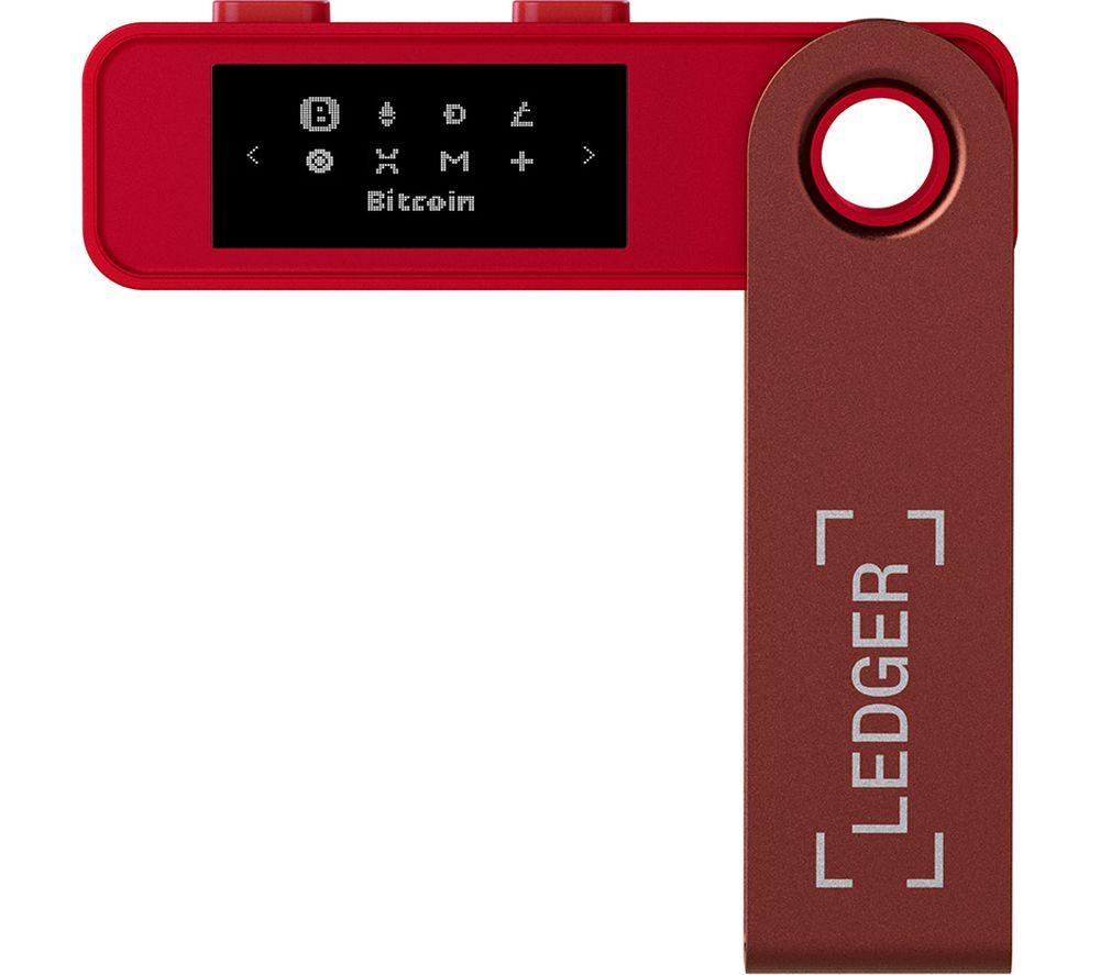 LEDGER Nano S Plus Hardware Wallet - Ruby Red image number 3 of 9