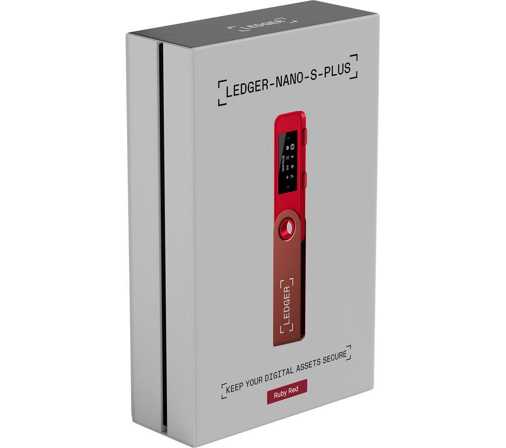 LEDGER Nano S Plus Hardware Wallet - Ruby Red image number 4 of 9