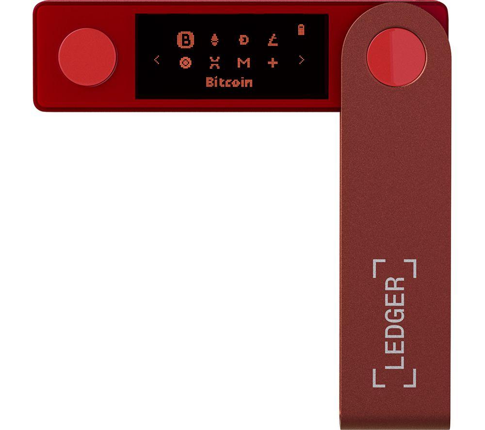 LEDGER Nano X Hardware Wallet - Ruby Red image number 2 of 9