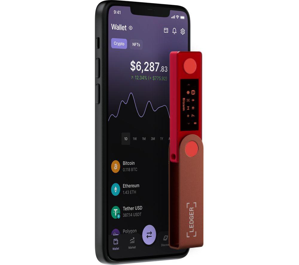 LEDGER Nano X Hardware Wallet - Ruby Red image number 6 of 9