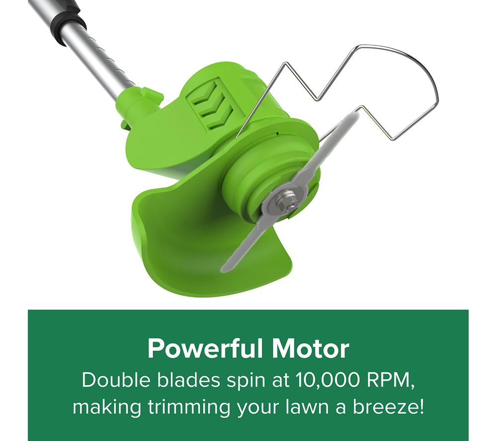 LAWN BARBER Lawn Barber Cordless Garden Strimmer - Green image number 3 of 17