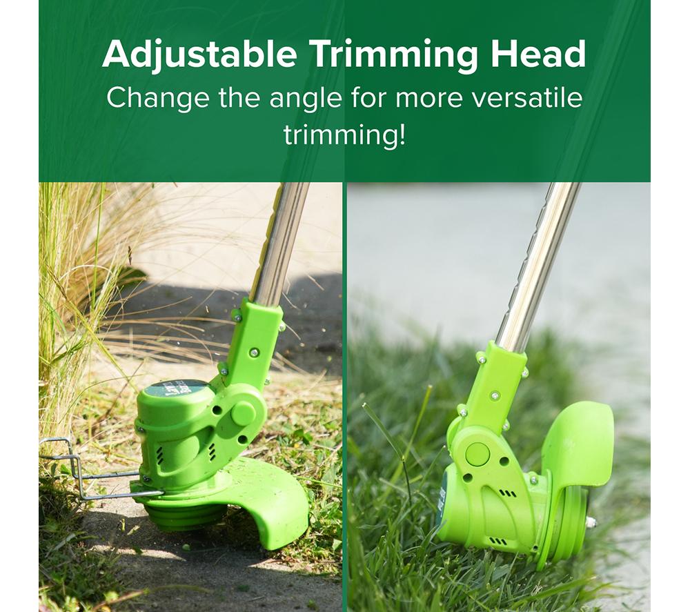 LAWN BARBER Lawn Barber Cordless Garden Strimmer - Green image number 8 of 17