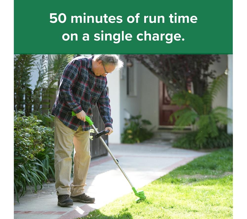 LAWN BARBER Lawn Barber Cordless Garden Strimmer - Green image number 10 of 17