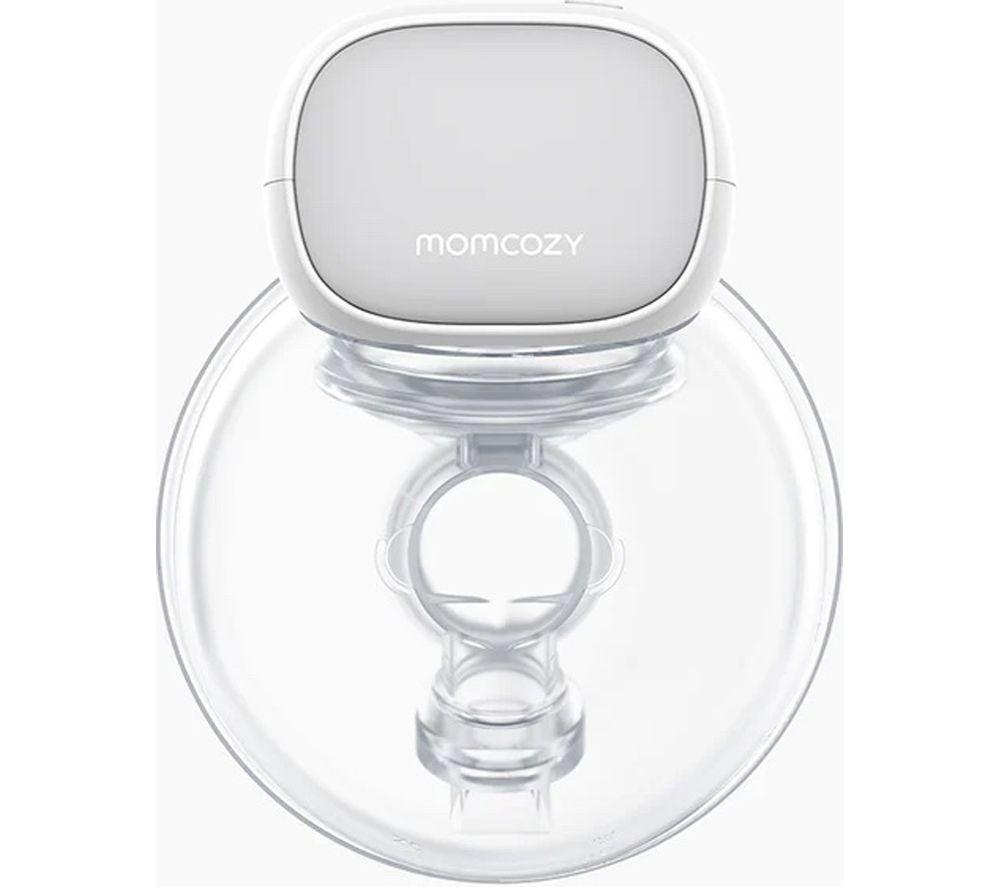 MOMCOZY S9 Pro Electric Wearable Breast Pump - White & Grey image number 2 of 16