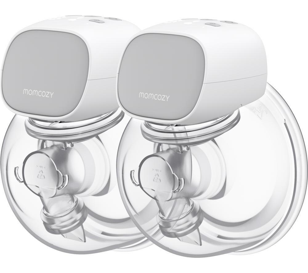 Buy MOMCOZY S9 Pro Double Electric Wearable Breast Pump - White & Grey