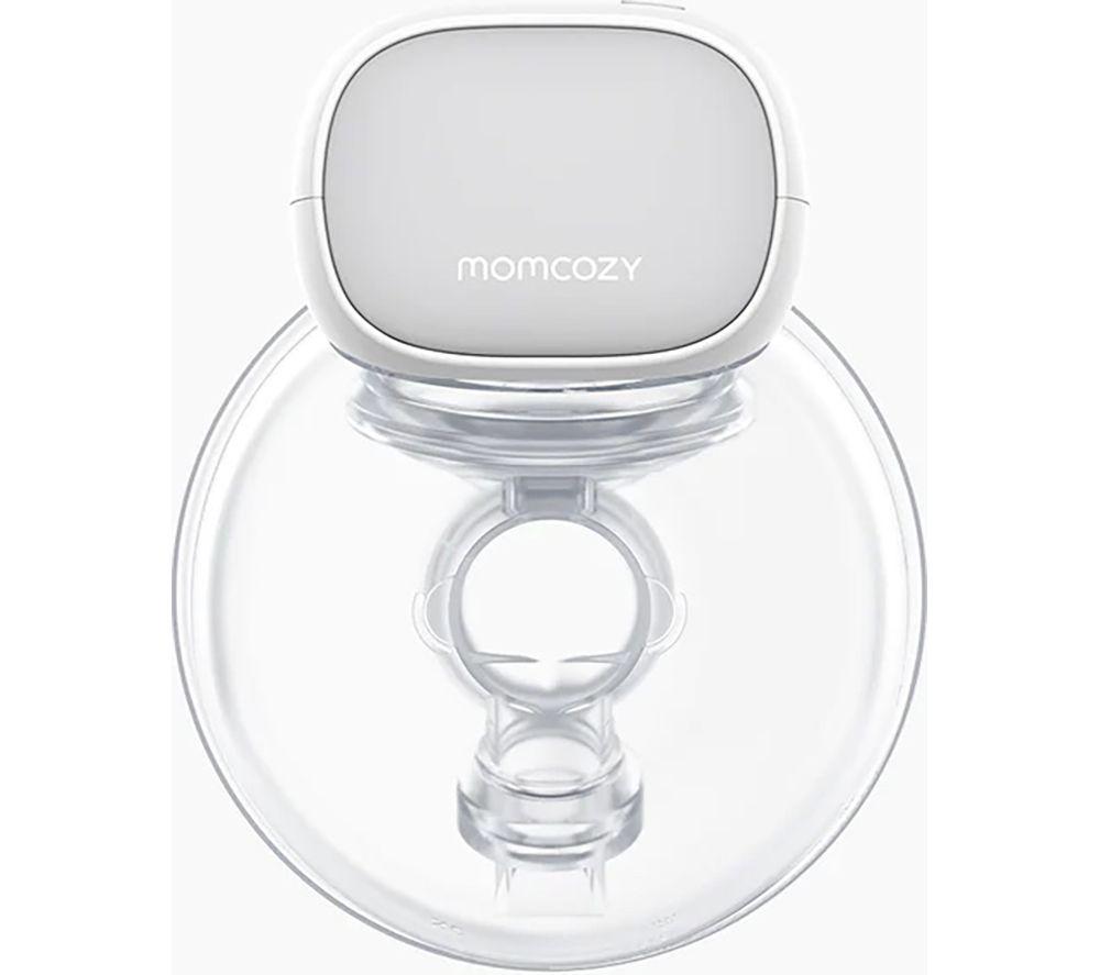 MOMCOZY S9 Pro Double Electric Wearable Breast Pump - White & Grey image number 2 of 17