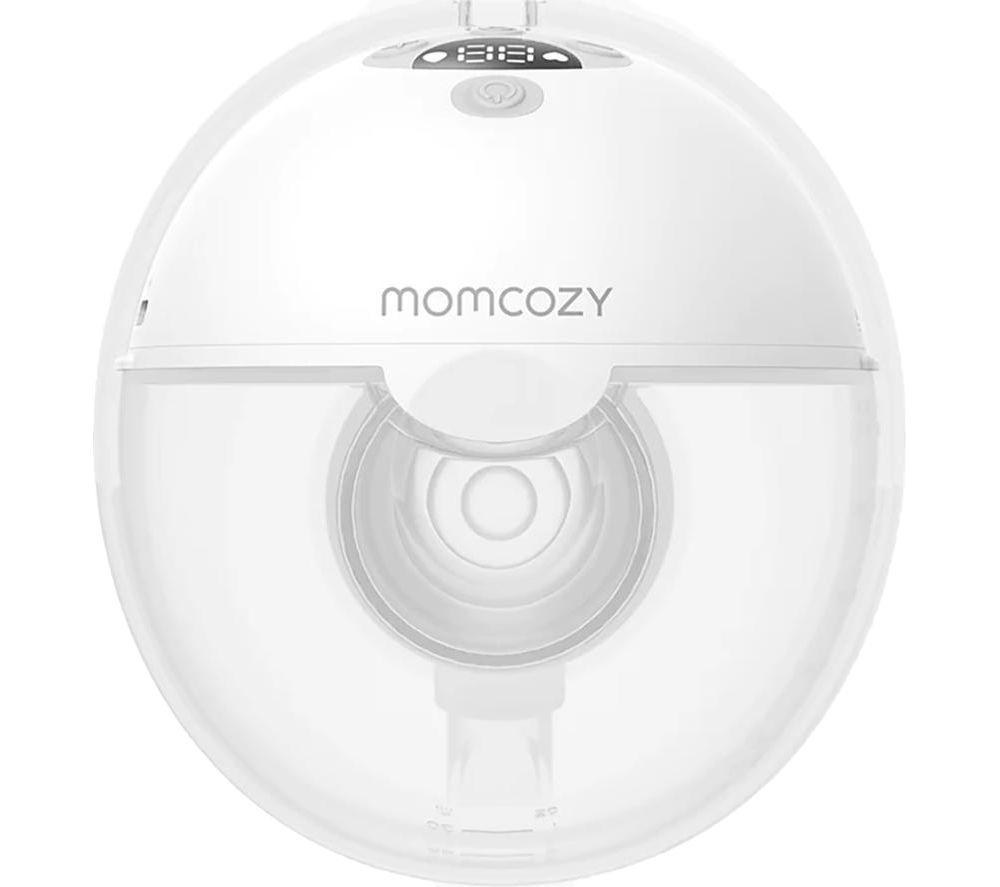 MOMCOZY All-in-one M5 Electric Wearable Double Breast Pump - Quill Grey