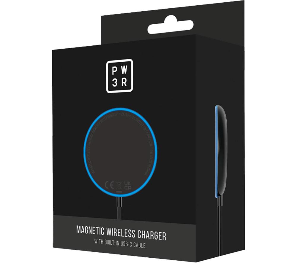 PW3R PMWC350 Qi 15 W Magnetic Wireless Charging Pad image number 5 of 6