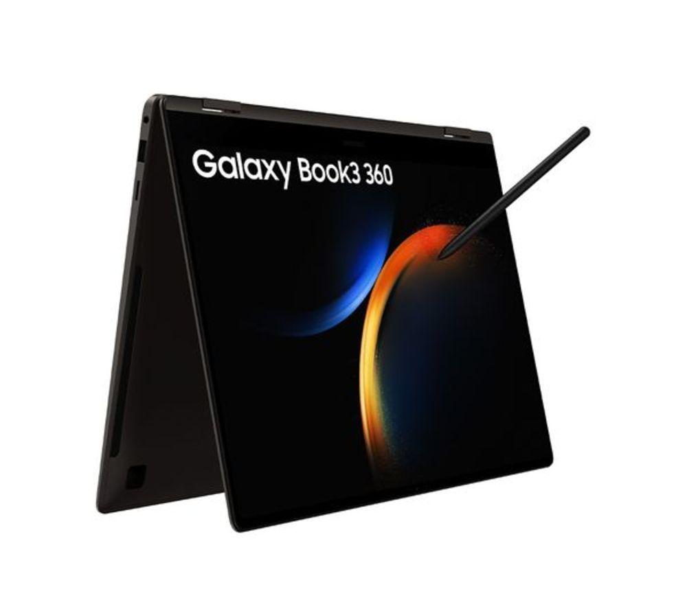SAMSUNG Galaxy Book3 360 15.6 2 in 1 Refurbished Laptop - IntelCore? i5, 256 GB SSD, Graphite, (Ex