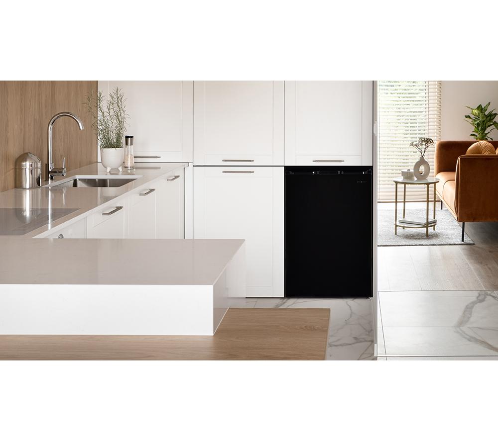 SHARP SJ-UE121M4B-EN Undercounter Fridge - Black image number 6 of 7