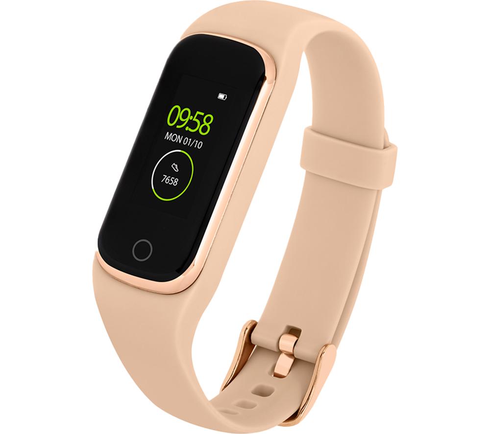 REFLEX ACTIVE Series 8 Fitness Tracker Rose Gold Pink Silicone Strap