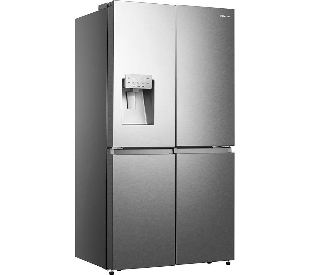 HISENSE PureFlat RQ760N4SASE American-Style Smart Fridge Freezer - Stainless Steel image number 3 of 12