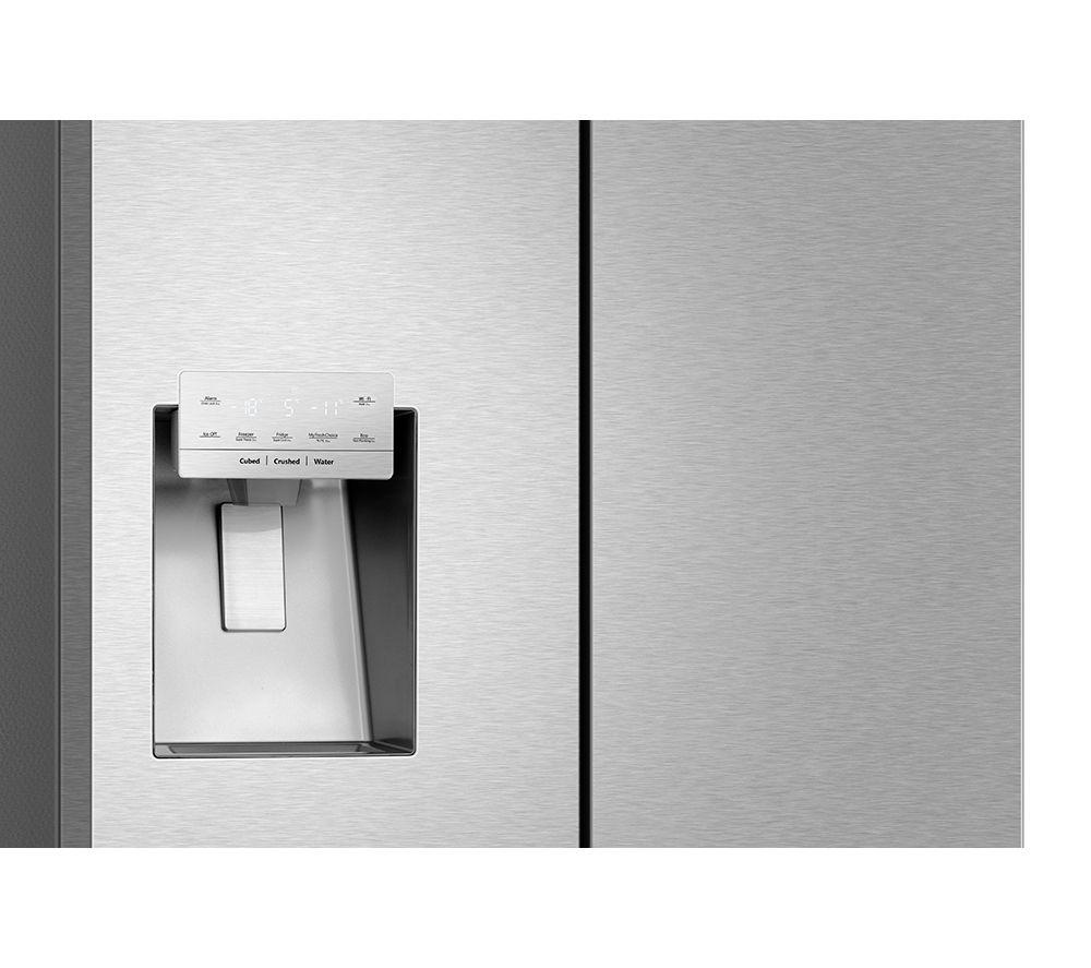 HISENSE PureFlat RQ760N4SASE American-Style Smart Fridge Freezer - Stainless Steel image number 8 of 12