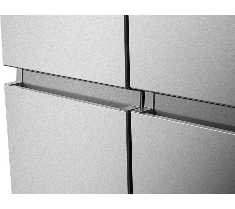 HISENSE PureFlat RQ760N4SASE American-Style Smart Fridge Freezer - Stainless Steel image number 9 of 12