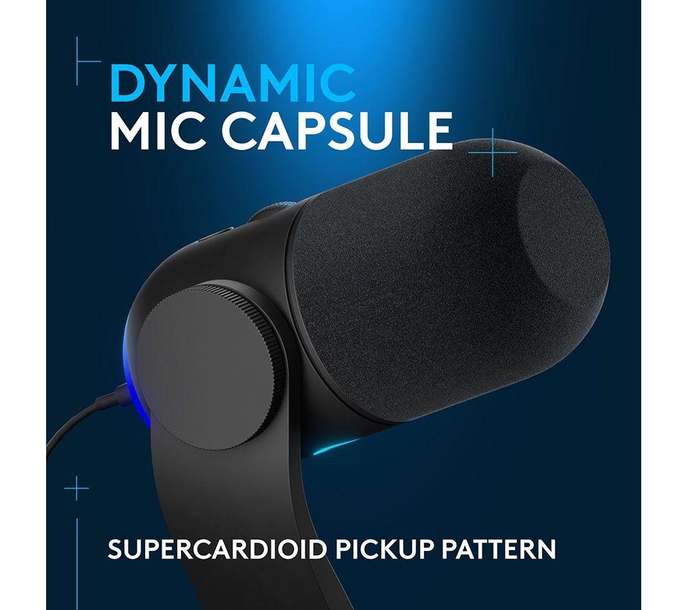 LOGITECH Yeti GX USB Microphone - Graphite image number 5 of 8