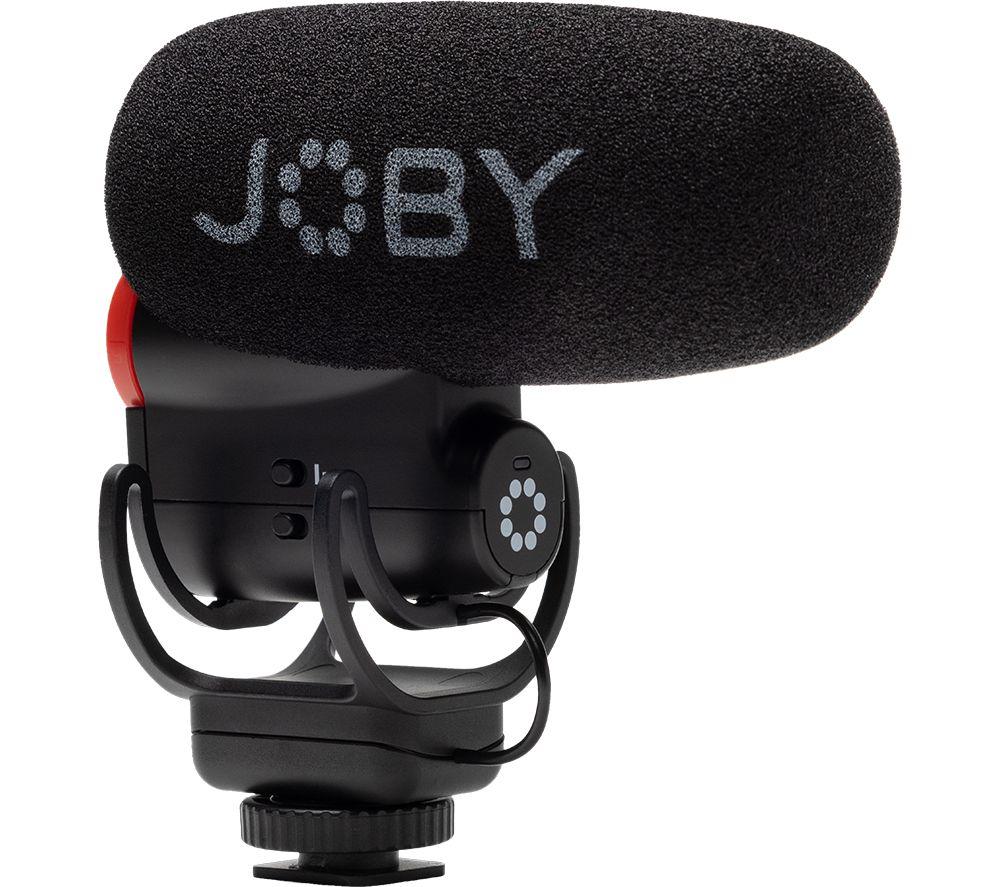 JOBY Wavo PLUS Vlogging Microphone - Black, Black