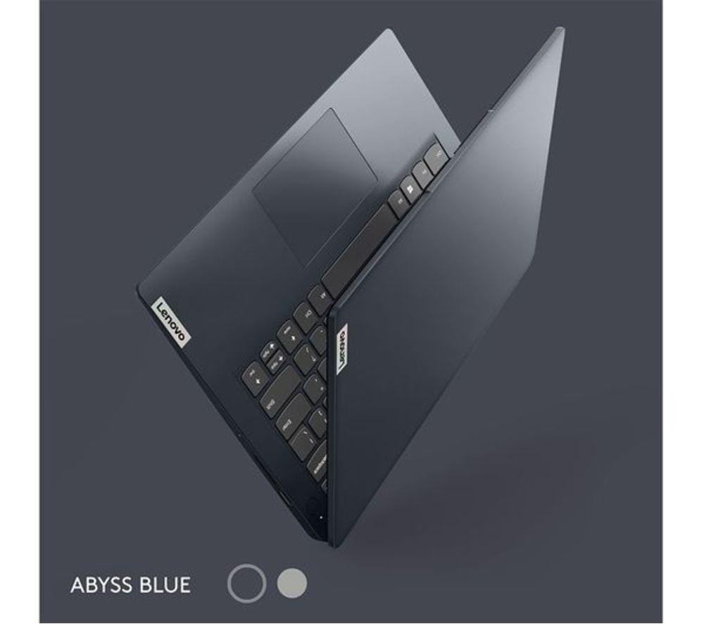 LENOVO IdeaPad 1 14" Refurbished Laptop - Intel&reg; Celeron&reg;, 128 GB SSD, Blue (Very Good Condition) image number 6 of 7
