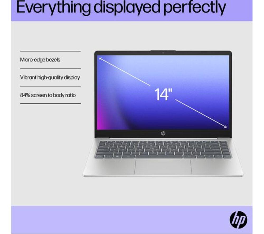 HP Pavilion SE 14" Refurbished Laptop - Intel&reg; Core&trade; i3, 256 GB SSD, Silver (Very Good Condition) image number 11 of 21