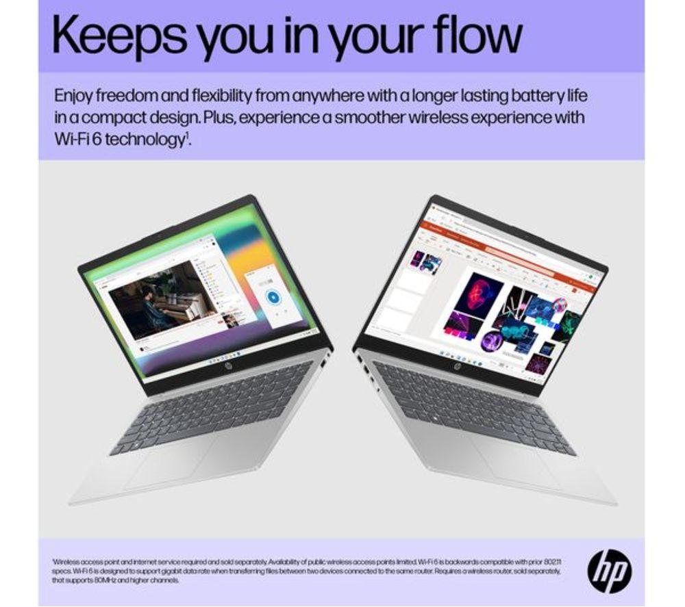 HP Pavilion SE 14" Refurbished Laptop - Intel&reg; Core&trade; i3, 256 GB SSD, Silver (Very Good Condition) image number 13 of 21