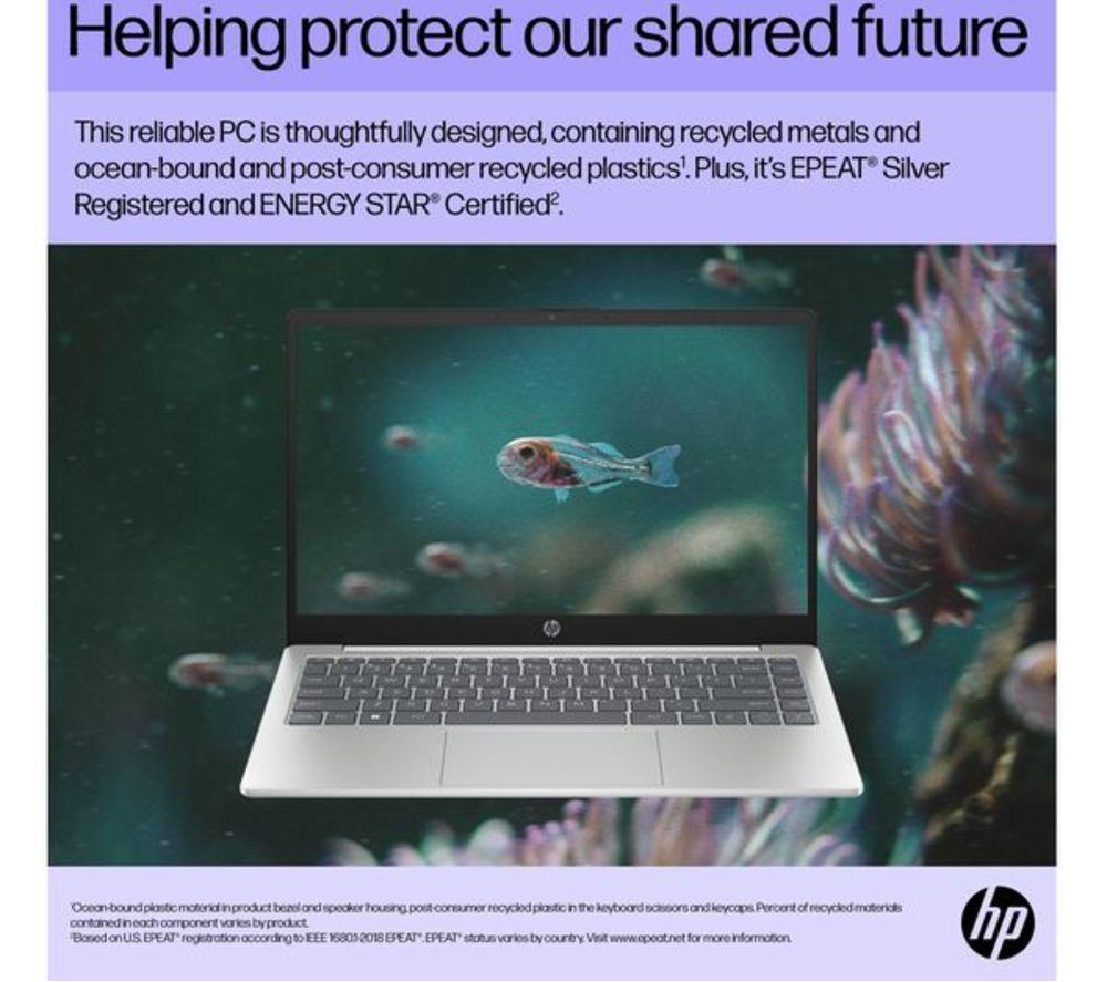 HP Pavilion SE 14" Refurbished Laptop - Intel&reg; Core&trade; i3, 256 GB SSD, Silver (Very Good Condition) image number 15 of 21