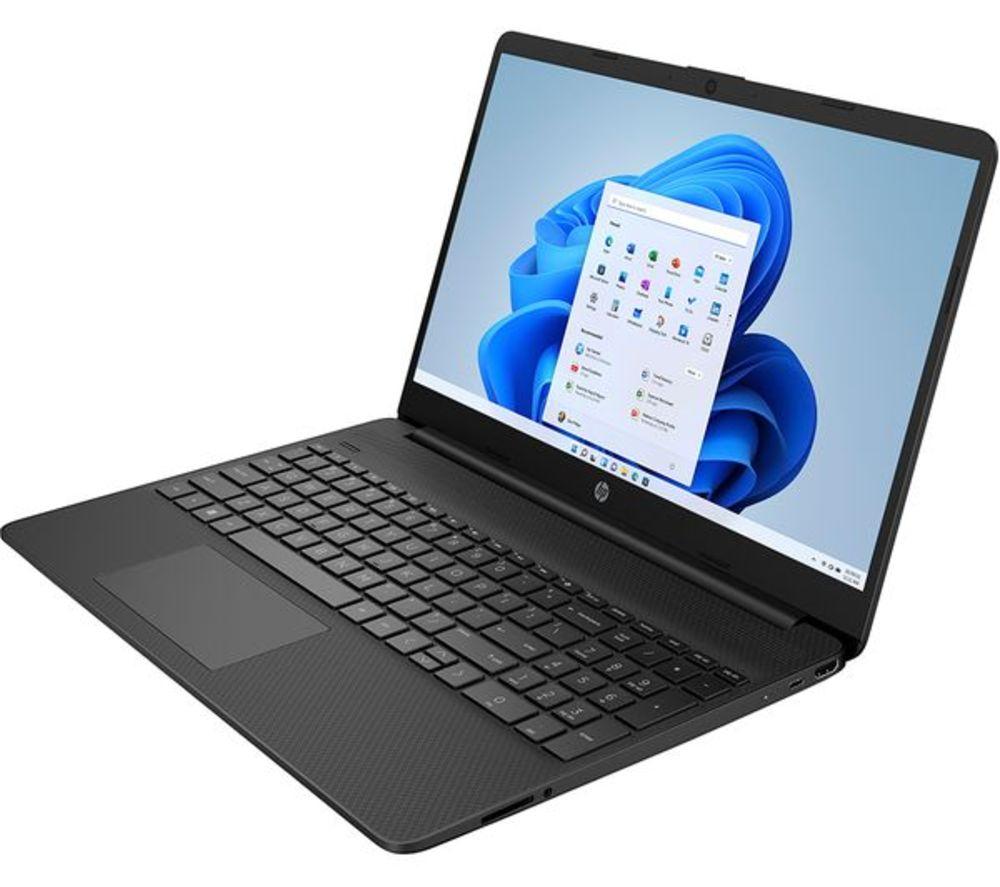 HP 15s-fq0501sa 15.6" Refurbished Laptop - Intel&reg; Pentium&reg; Silver, 128 GB SSD, Black (Very Good Condition) image number 2 of 6