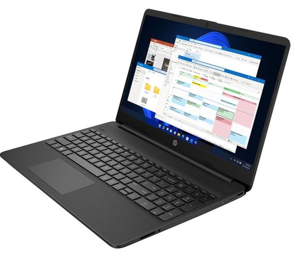 HP 15s-fq0501sa 15.6" Refurbished Laptop - Intel&reg; Pentium&reg; Silver, 128 GB SSD, Black (Very Good Condition) image number 4 of 6