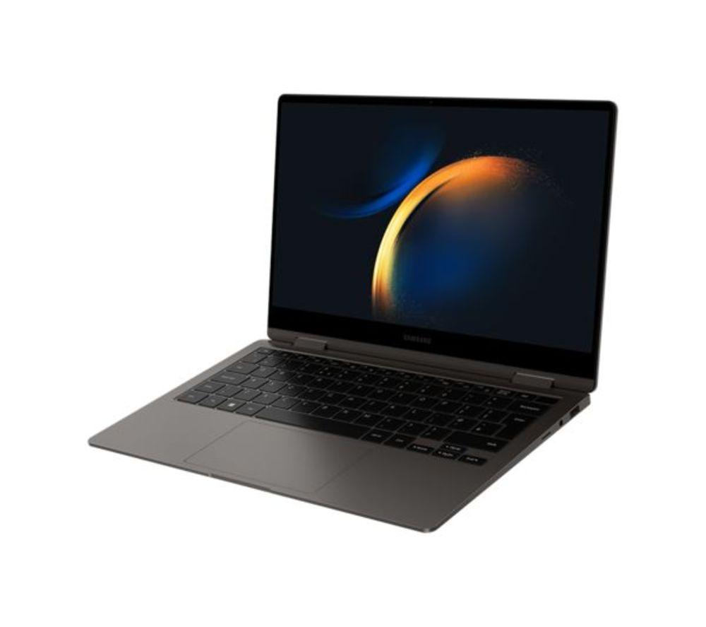 SAMSUNG Galaxy Book3 360 13.3" 2 in 1 Refurbished Laptop - Intel&reg; Core&trade; i5, 256 GB SSD, Graphite (Very Good Condition) image number 2 of 8