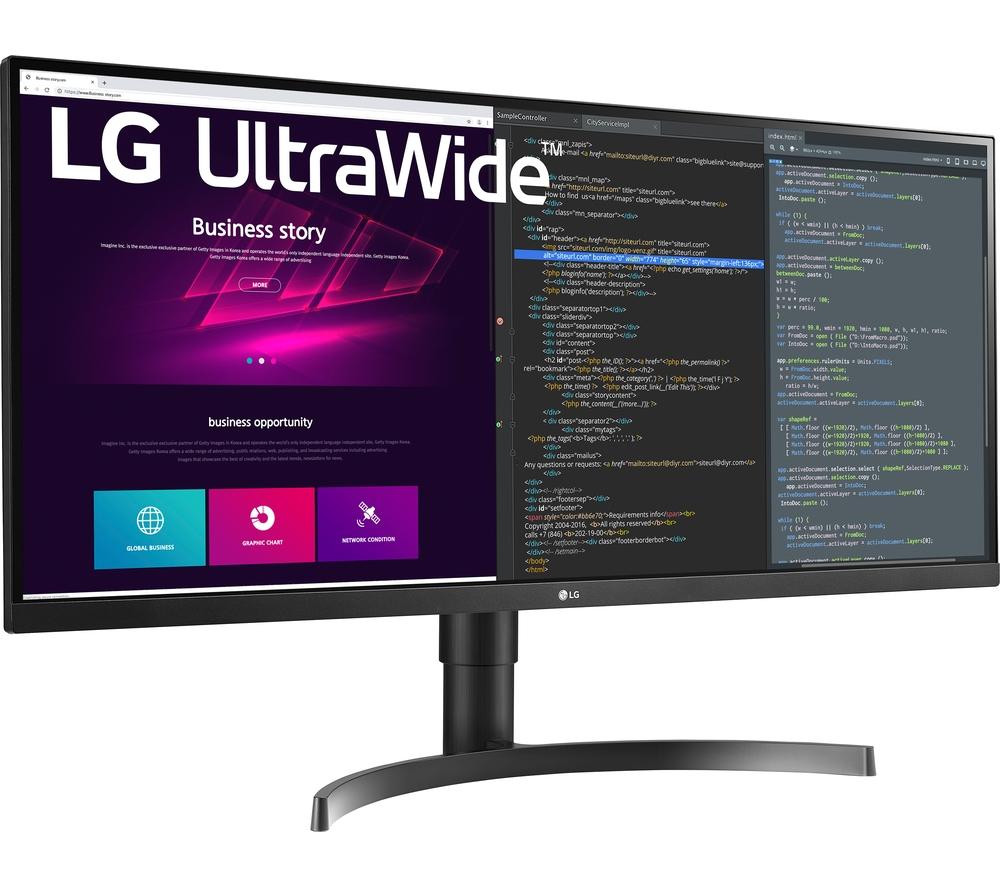 Lg on sale widescreen monitor