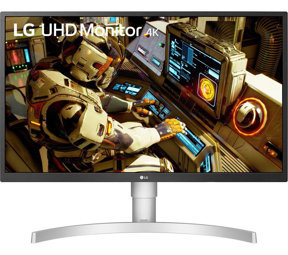 LG 27UL550P-W.AEK 4k Ultra HD 27 IPS LCD Monitor - White, White