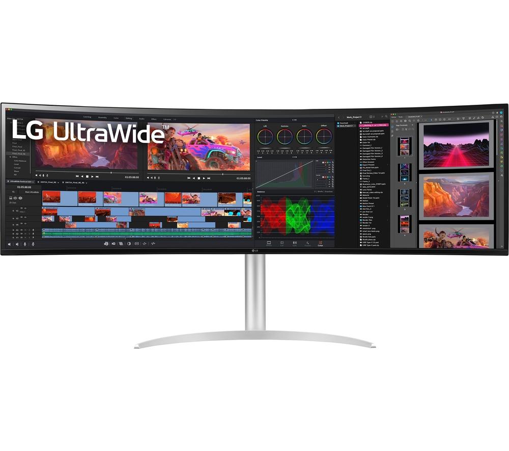 LG 49WQ95C-W.AEK UltraWide Dual Quad HD 49 Curved Nano IPS LCD Monitor review