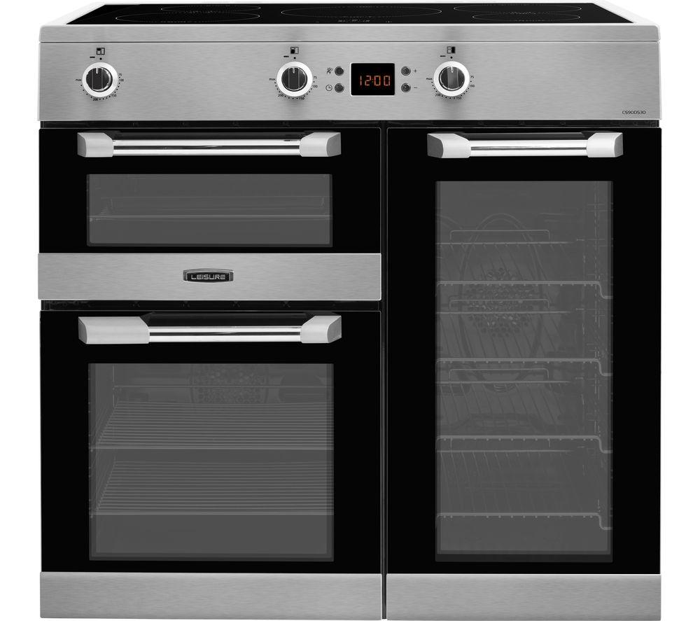 LEISURE Cuisinemaster CS90D530X 90 cm Electric Induction Range Cooker - Stainless Steel, Stainless S