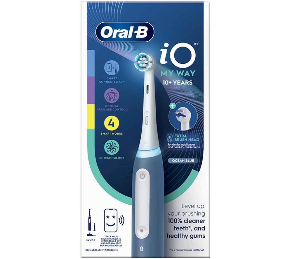 Buy ORAL B IO My Way Teens Electric Toothbrush - Blue | Currys