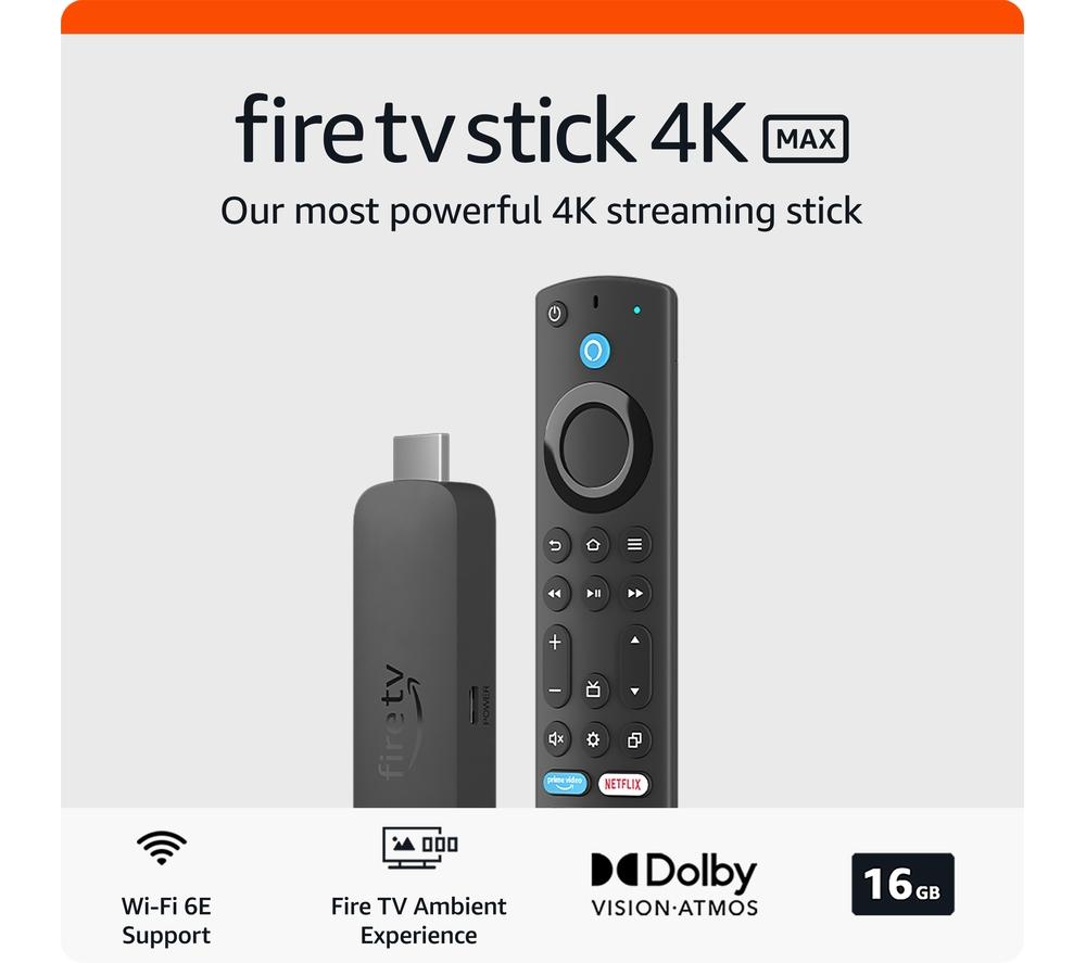 Fire TV Stick 4K Max with Alexa Voice Remote