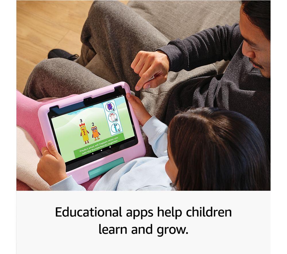 AMAZON Fire HD10 Kids 10.1&rdquo; (ages 3-7) Tablet (2023) &ndash; 32 GB, Pink image number 7 of 7