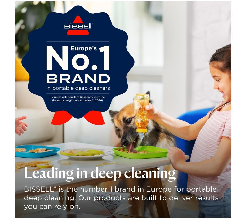 BISSELL SpotClean HydroSteam 3689E Carpet Cleaner - Black & Copper Harbor image number 2 of 13