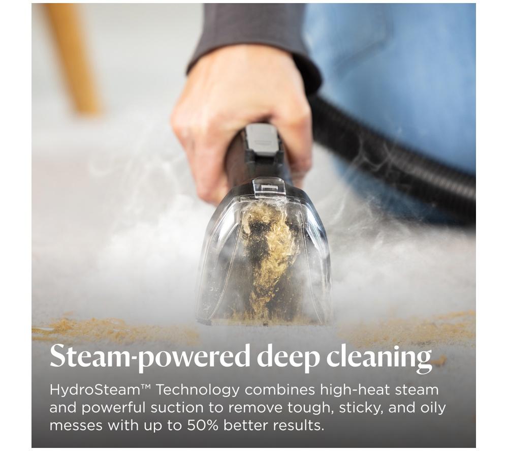 BISSELL SpotClean HydroSteam 3689E Carpet Cleaner - Black & Copper Harbor image number 3 of 13