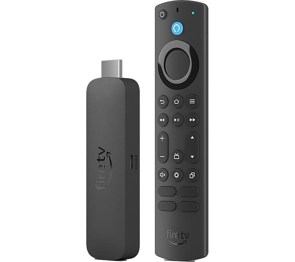 AMAZON Fire TV Stick 4K with Alexa Voice Remote, Black