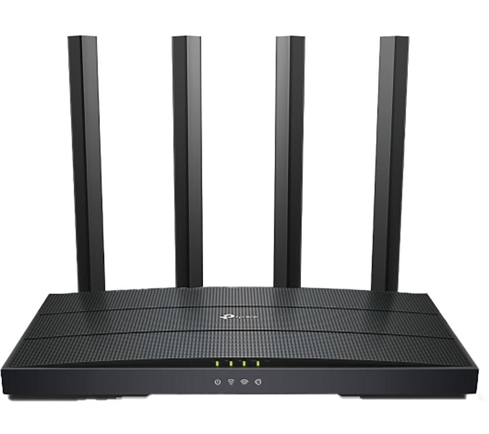 TP-Link Next-Gen Wi-Fi 6 AX1500 Mbps Gigabit Dual Band Wireless Router, WPA3 Security, Ideal for Gaming Xbox/PS4/Steam and 4K, Plug and Play (Archer AX12)