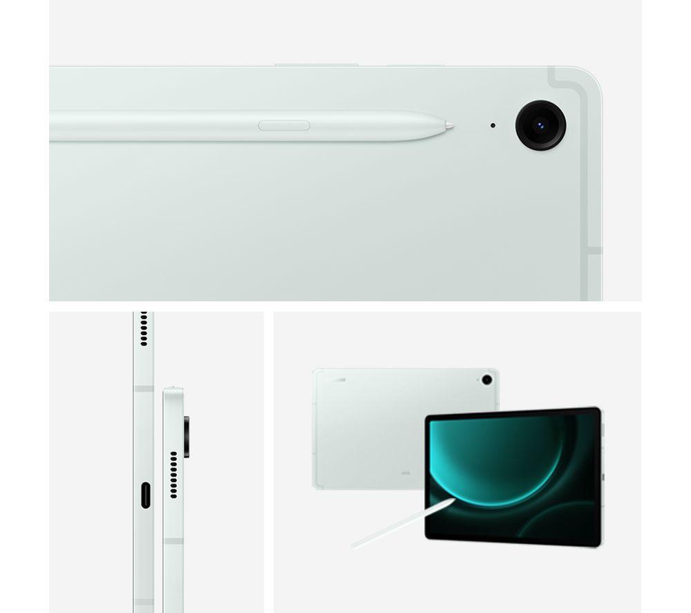SAMSUNG Galaxy Tab S9 FE+ 12.4" Tablet - 128 GB, Mint image number 5