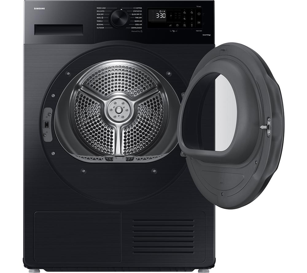 SAMSUNG Series 5 AI Energy DV90CGC0A0ABEU 9 kg Heat Pump Tumble Dryer - Black image number 3 of 12