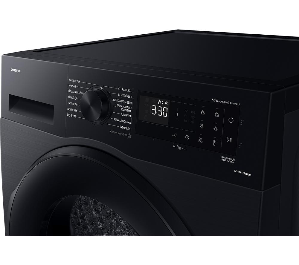 SAMSUNG Series 5 AI Energy DV90CGC0A0ABEU 9 kg Heat Pump Tumble Dryer - Black image number 4 of 12
