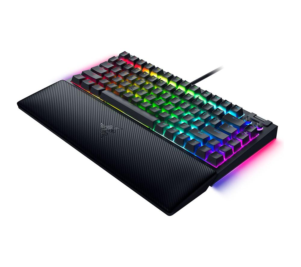 Razer キーボード black whidou Buy RAZER BlackWidow V4 75% Mechanical Gaming Keyboard - Black