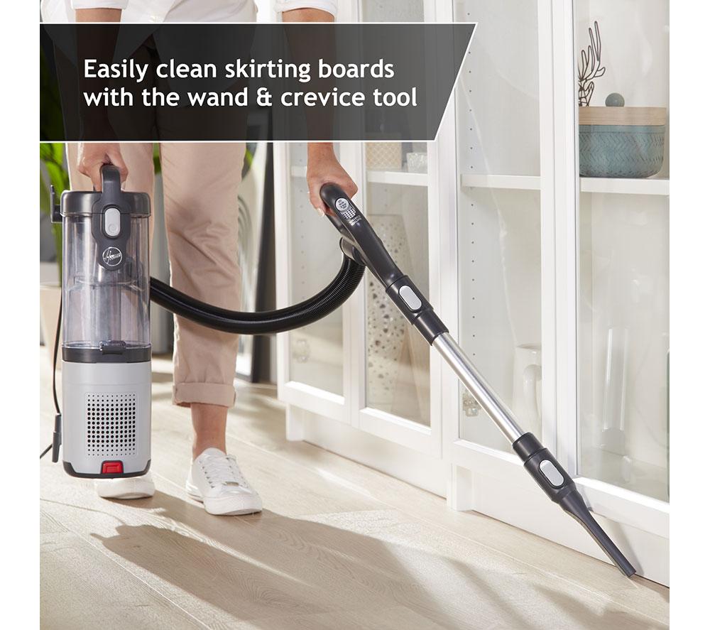 HOOVER HL4 Push&Lift HL410HM Upright Bagless Vacuum Cleaner - Grey, Red & Titanium image number 12 of 16