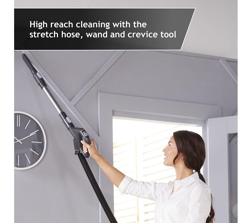 HOOVER HL4 Push&Lift HL410HM Upright Bagless Vacuum Cleaner - Grey, Red & Titanium image number 13 of 16