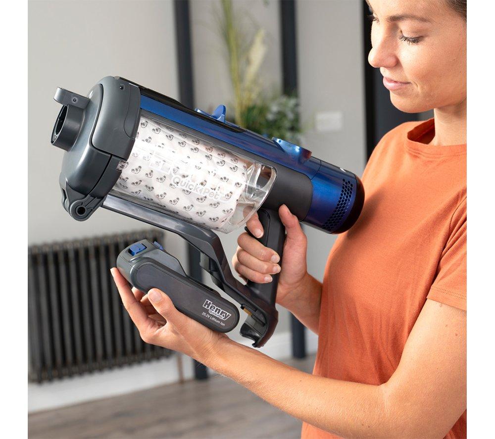NUMATIC Henry Quick Pet Cordless Vacuum Cleaner - Blue image number 2 of 13